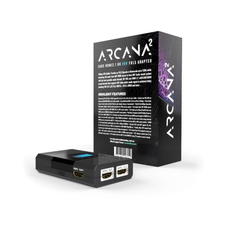 Hdfury Arcana K Vrr Hdmi Earc Arc Hdfury Uk